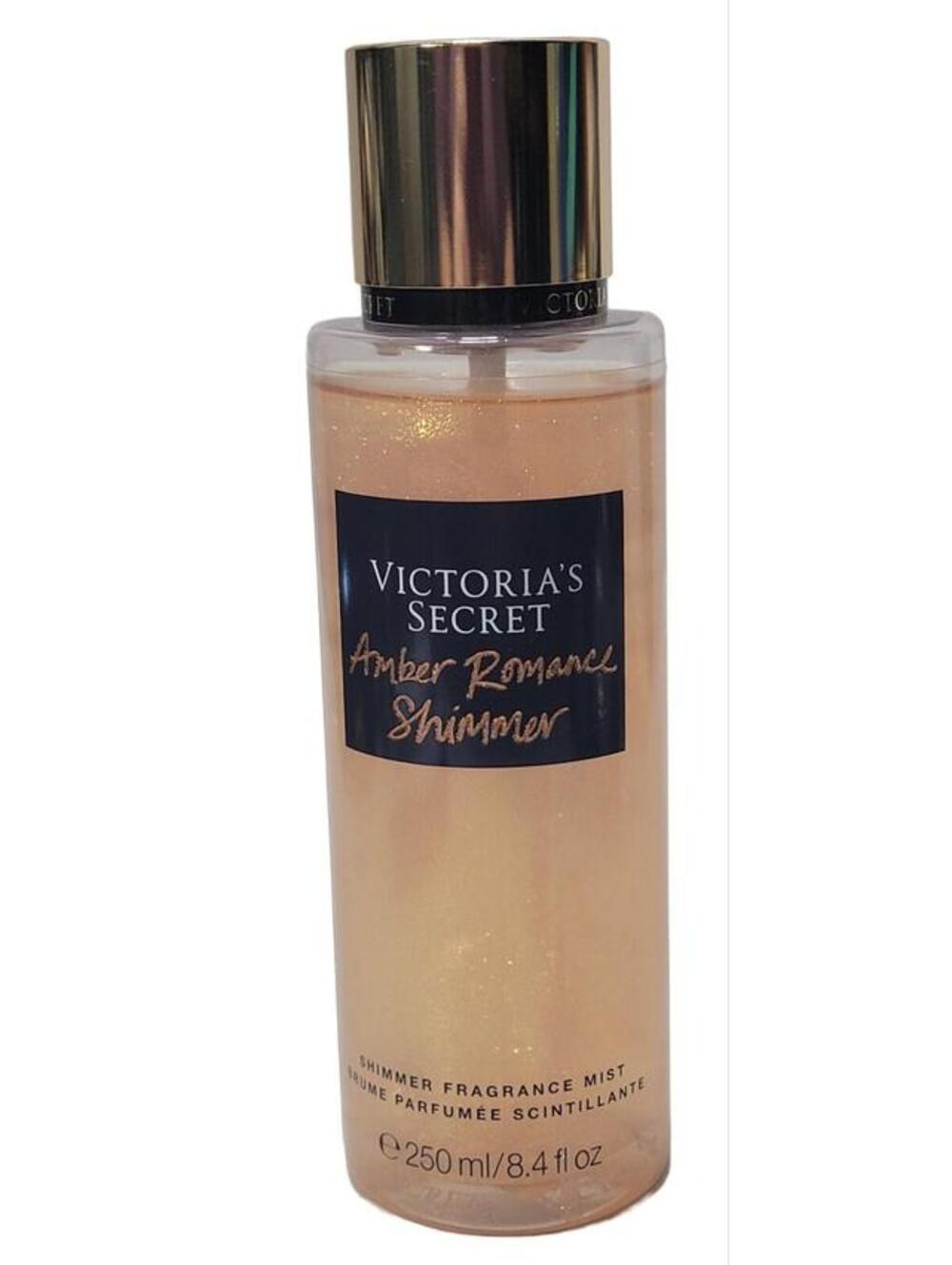 VICTORIA'S SECRET AMBER ROMANCE SHIMMER FRAGRANCE MIST -  8.4 FL OZ